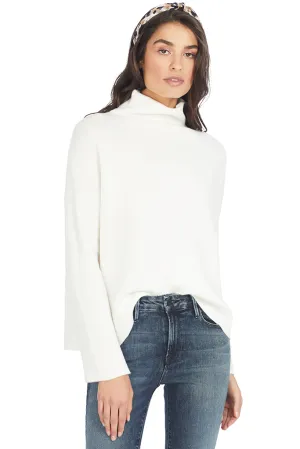 Funnel Neck Pullover (Off White)