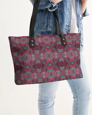 Fuschia African print Stylish Tote