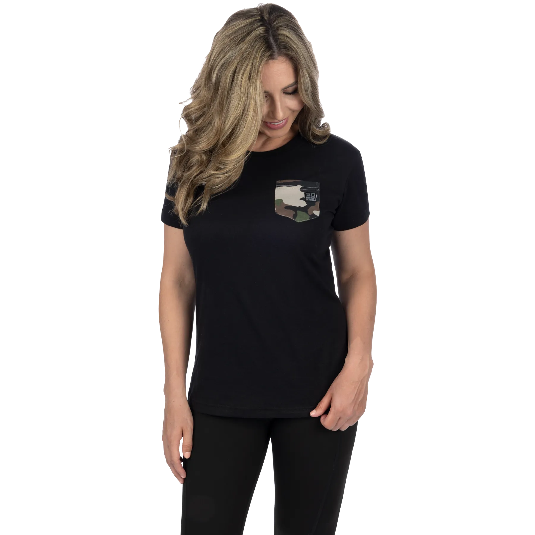 FXR Women's Work Pocket Premium Boyfriend T-Shirt