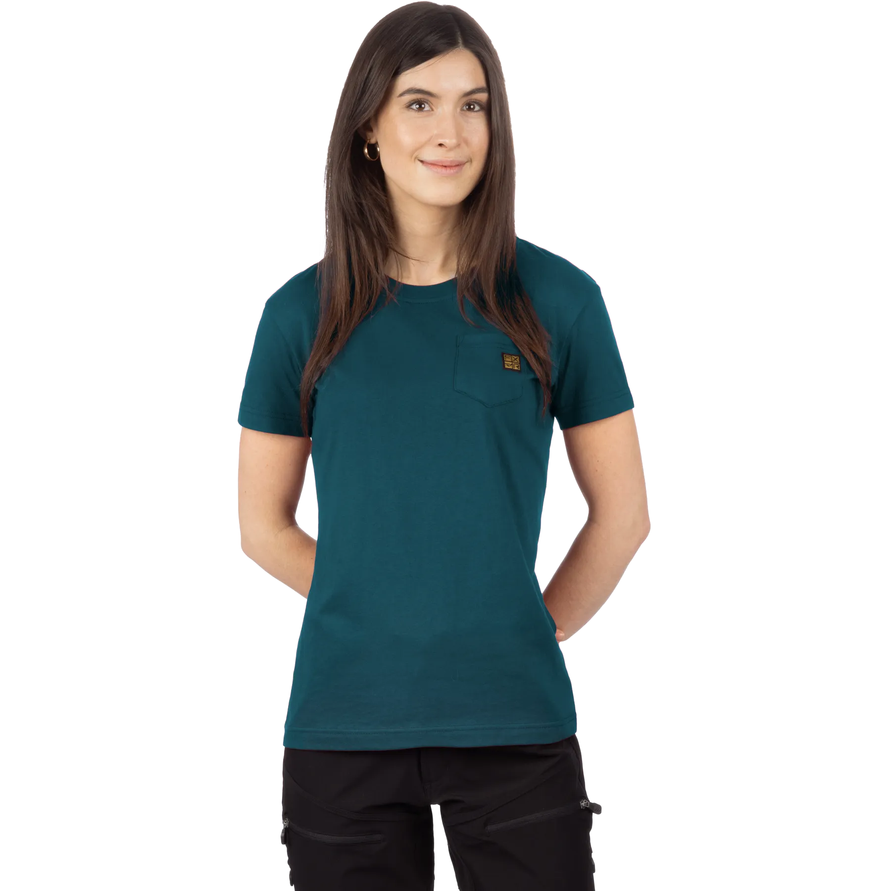 FXR Women's Work Pocket Premium Boyfriend T-Shirt