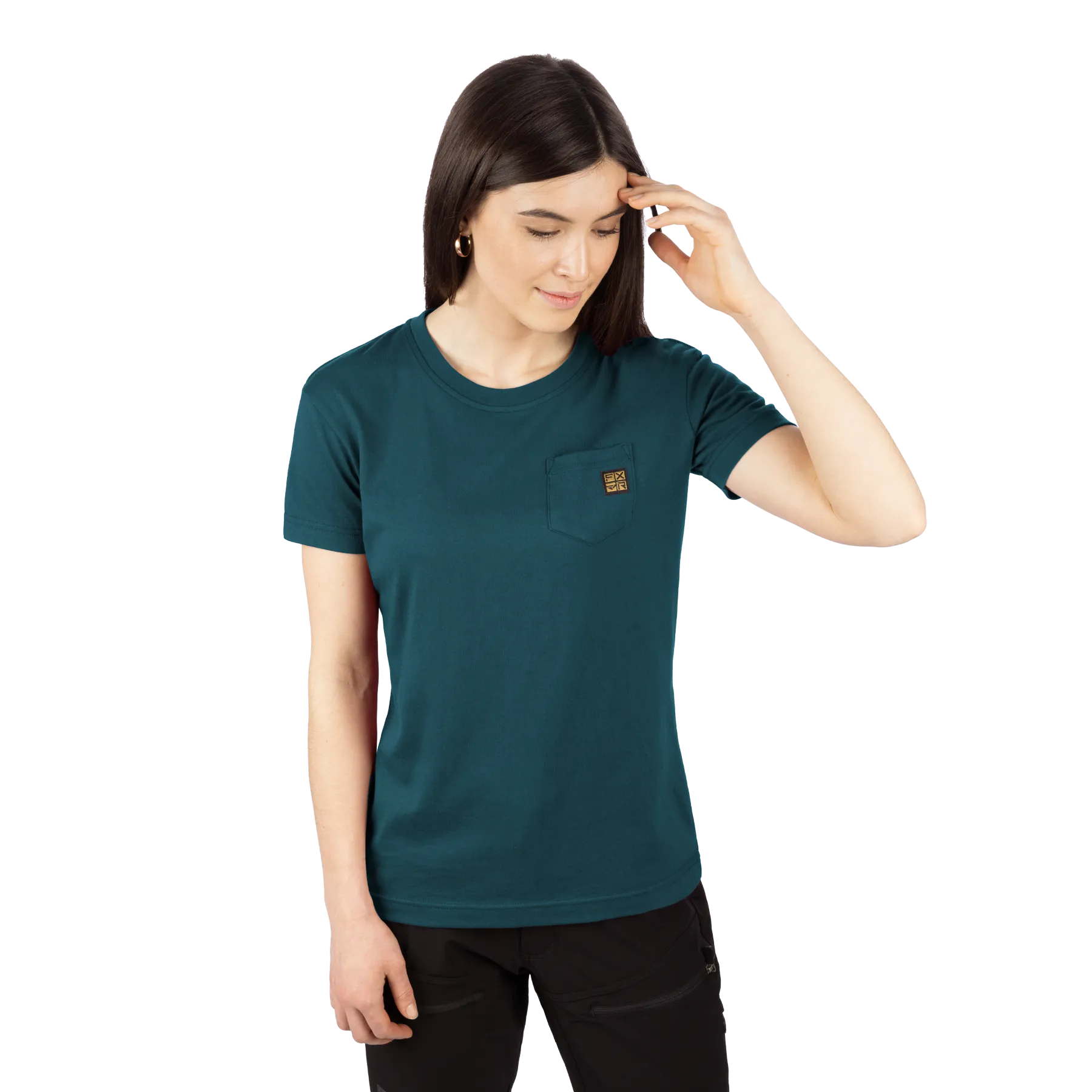 FXR Women's Work Pocket Premium Boyfriend T-Shirt