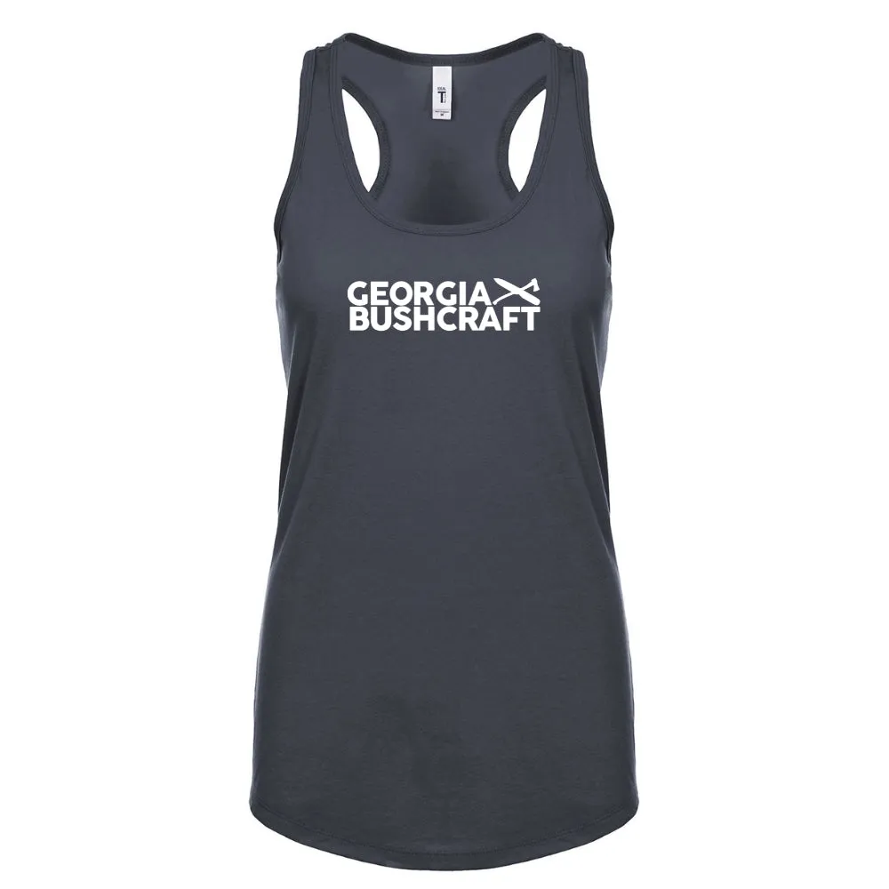 Georgia Bushcraft Logo Tank Top - Indigo