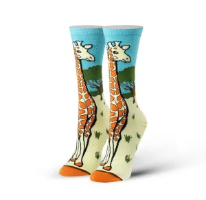 Giraffe In The Wild Socks (Women’s)