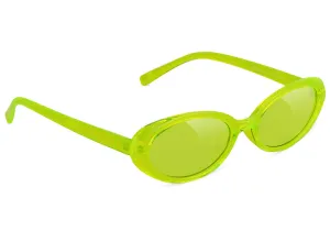 Glassy Stanton Sunglasses - Lime/Lime Lens
