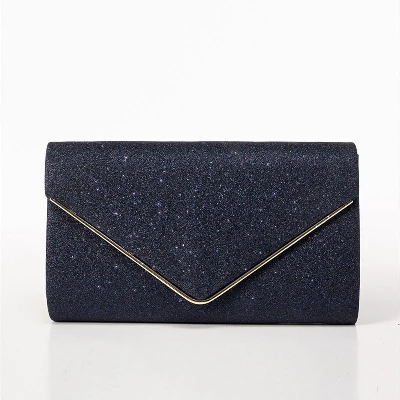 Glitter Evening Bags Formal Clutches Wedding Purses Party Dressy Clutch Purse Cocktail Prom Handbags