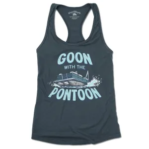 Goon With The Pontoon Ladies Tank Top (4 Colors)