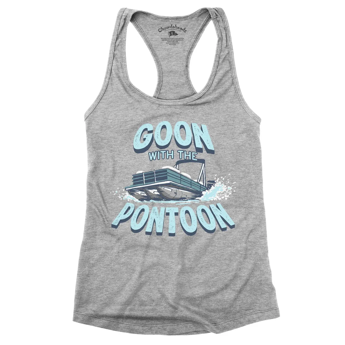 Goon With The Pontoon Ladies Tank Top (4 Colors)