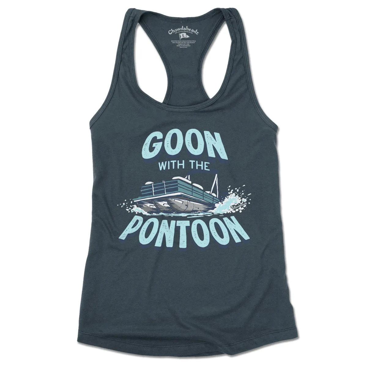 Goon With The Pontoon Ladies Tank Top (4 Colors)