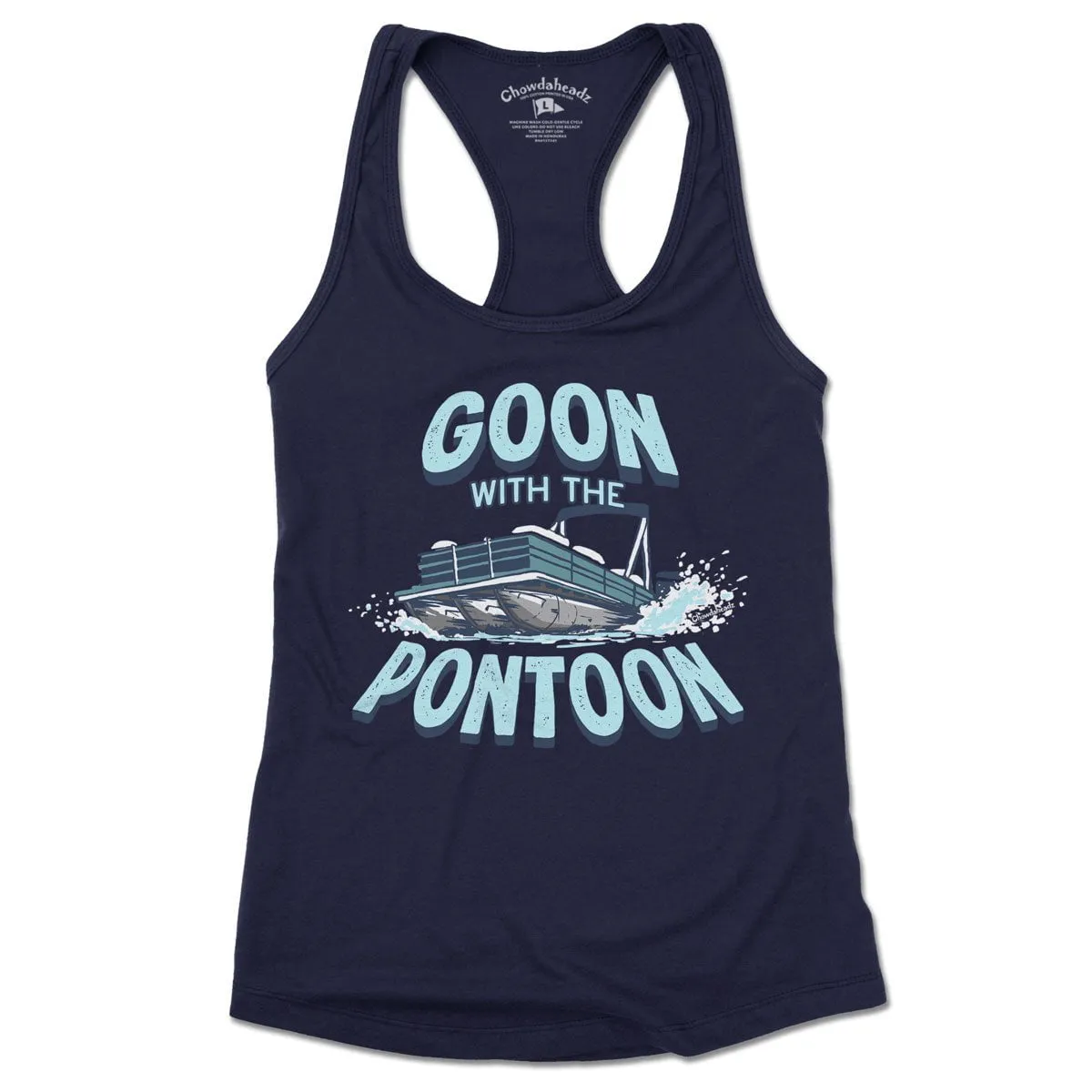 Goon With The Pontoon Ladies Tank Top (4 Colors)