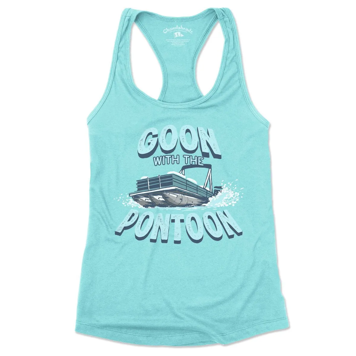 Goon With The Pontoon Ladies Tank Top (4 Colors)