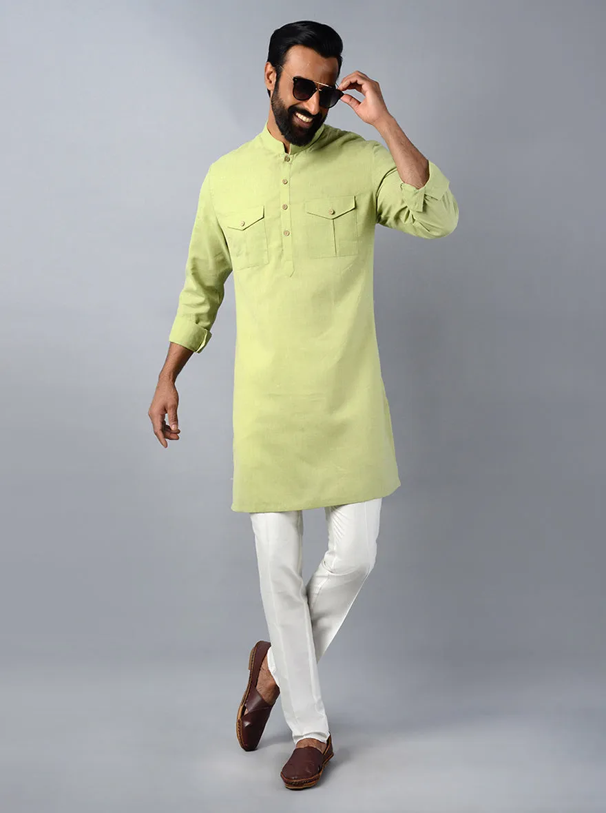 Green Kurta Set | TULA