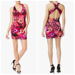GUESS Women's Sleeveless Inez Open Back Dress