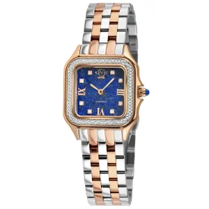 GV2 Milan Diamond Swiss Quartz - Blue Lapis