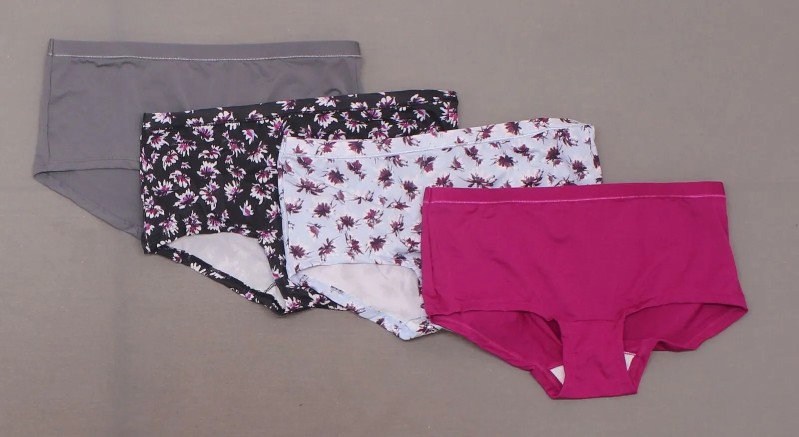 Hanes Women's Cool and Comfortable Microfiber Boyshort Underwear