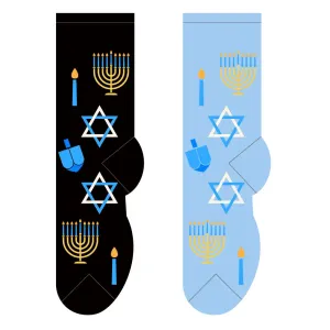 Happy Hanukkah Socks