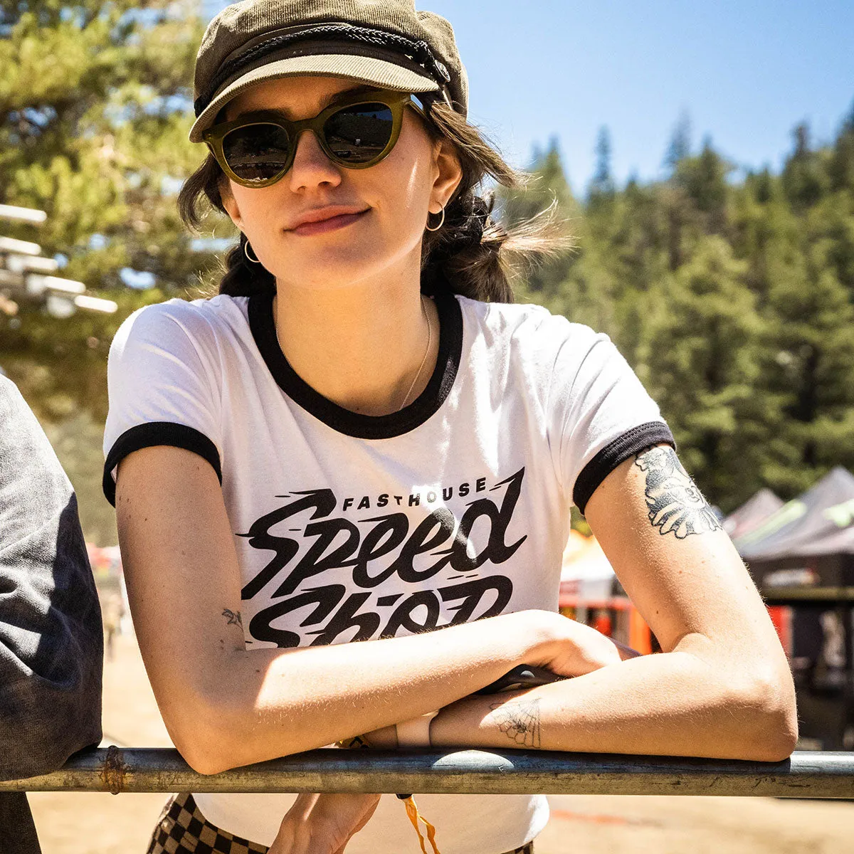 Haste Women's Tee - White/Black