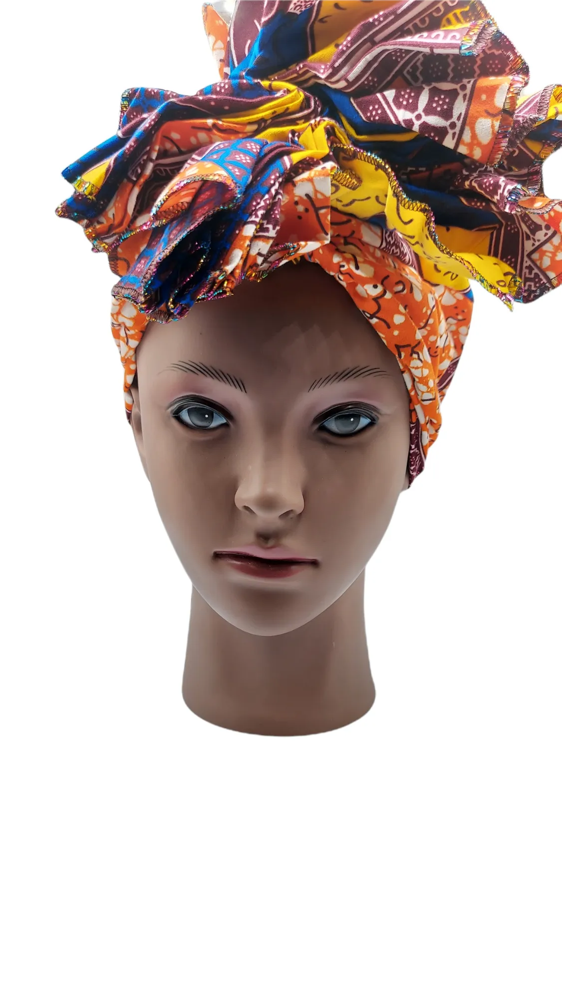 Headwrap - Afrixan Print Pre-Tied Knotted