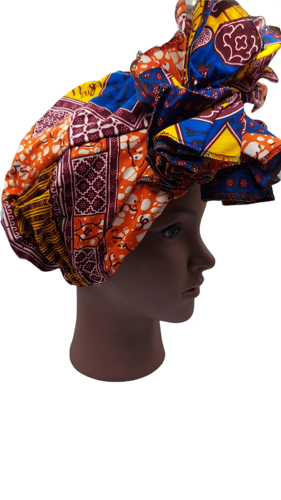 Headwrap - Afrixan Print Pre-Tied Knotted