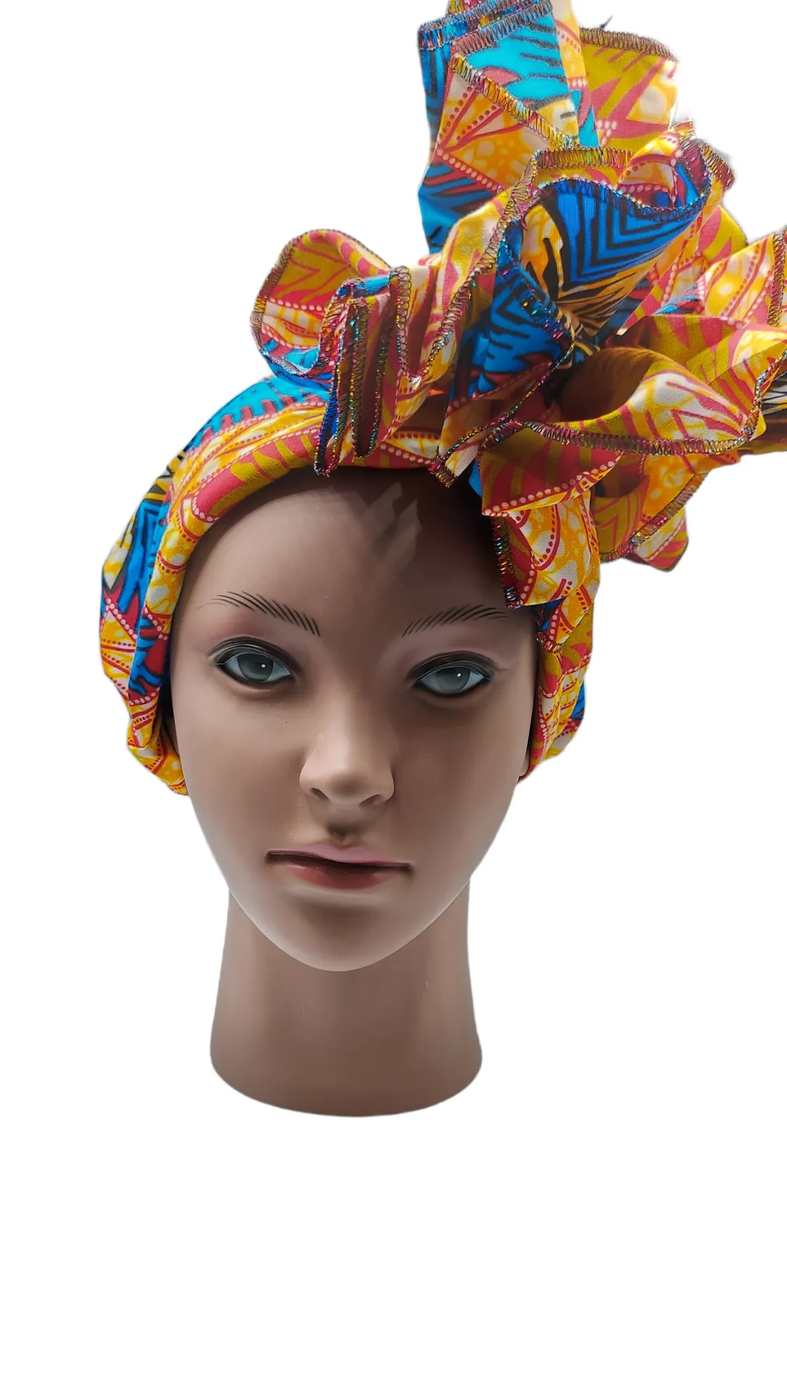Headwrap - Afrixan Print Pre-Tied Knotted