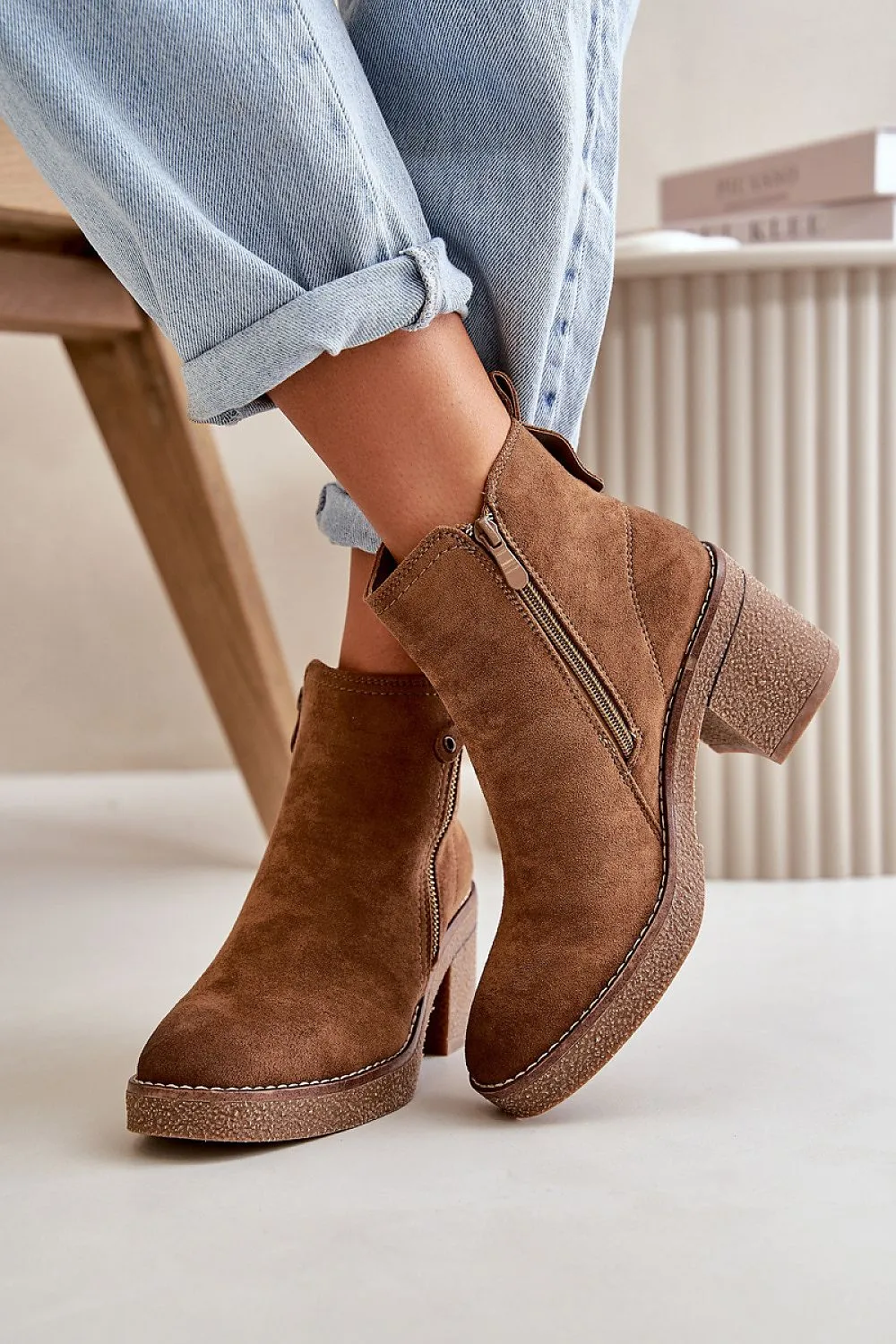 Heel boots