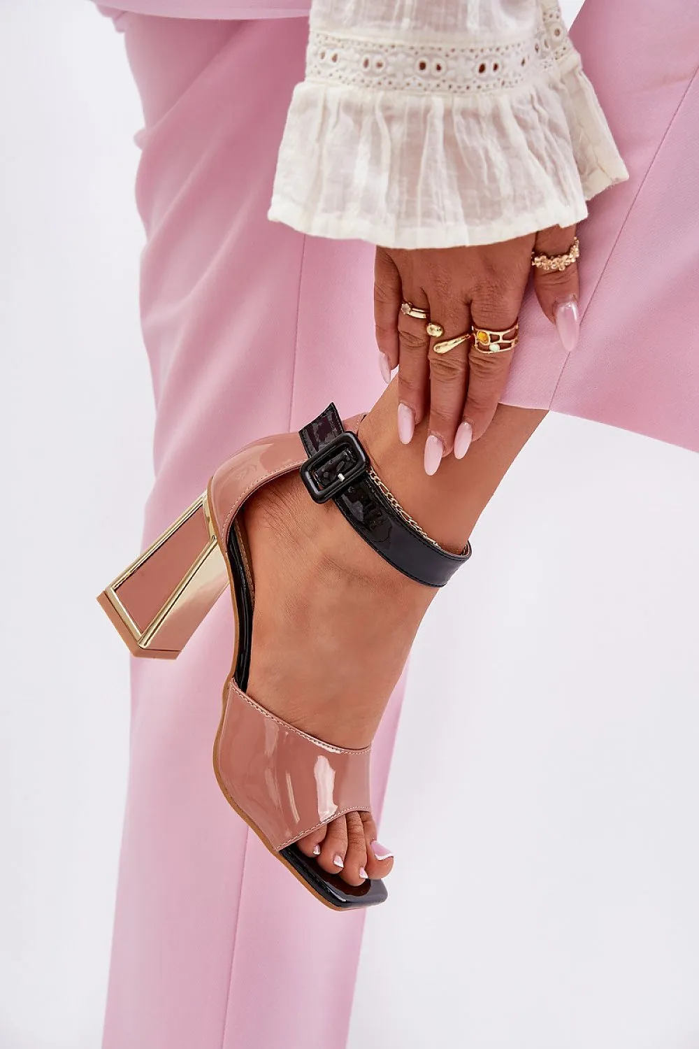 Heel sandals