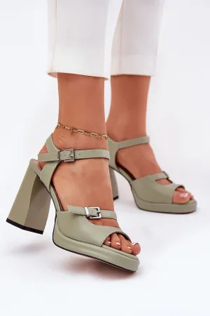 Heel sandals