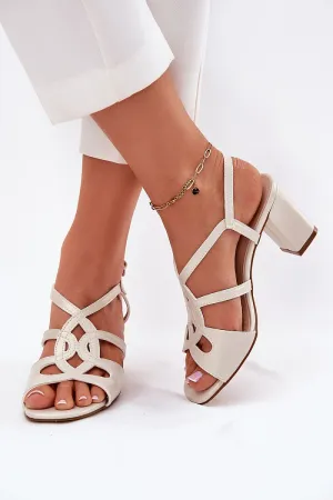 Heel sandals
