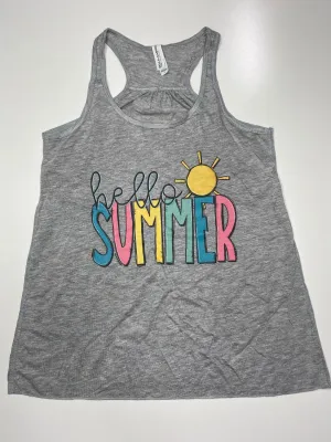 Hello Summer Graphic Tank