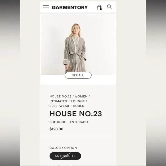 House No. 23 Zoe Robe