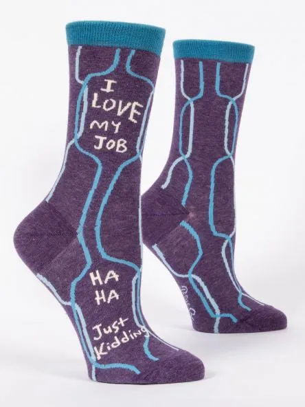 I Love My Job Socks by Blue Q