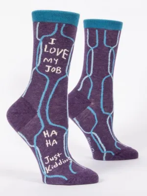 I Love My Job Socks by Blue Q