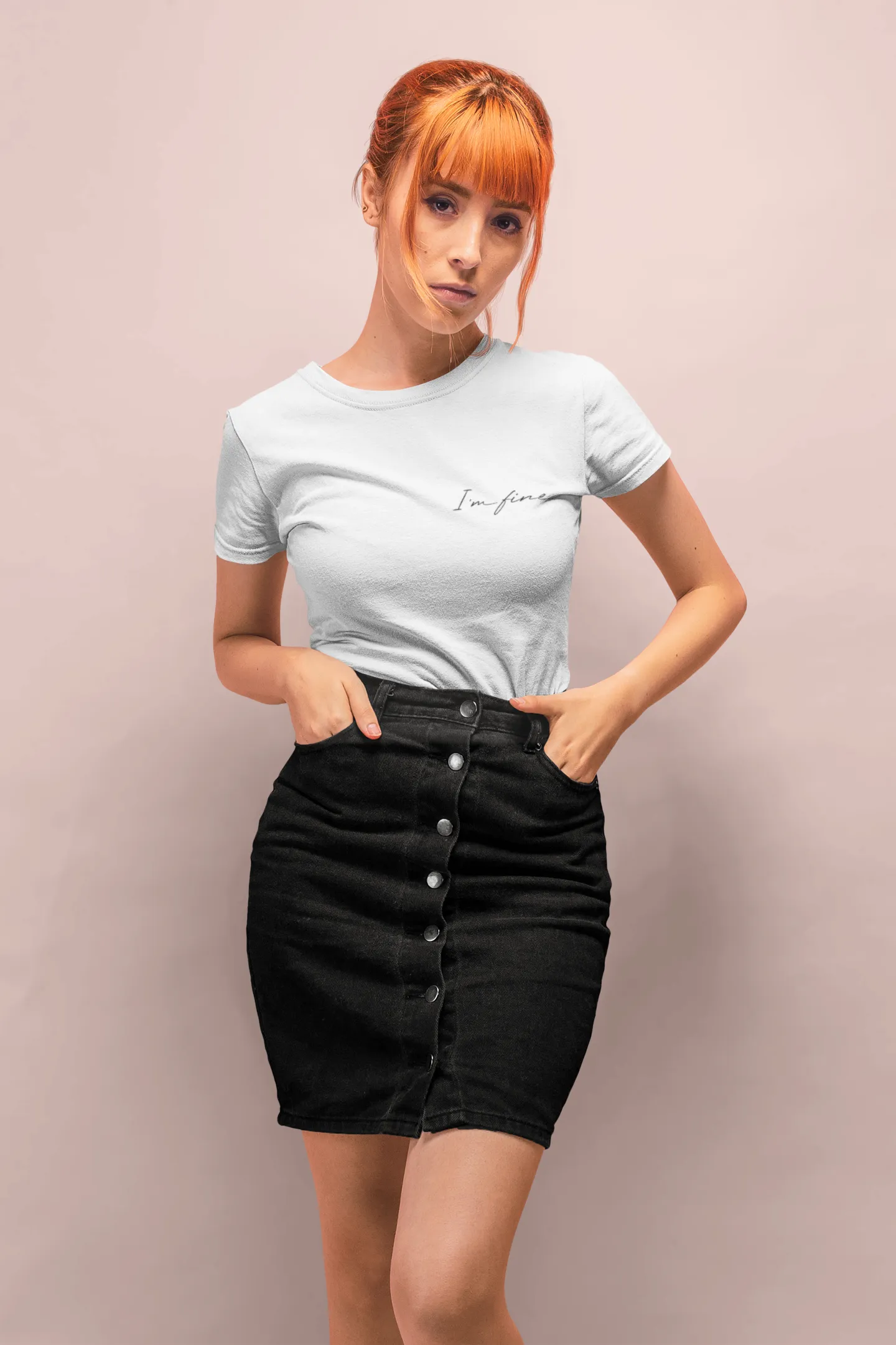 I'm Fine Relaxed Fit Tee