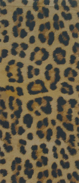 Jaguar on Taupe Knee Highs
