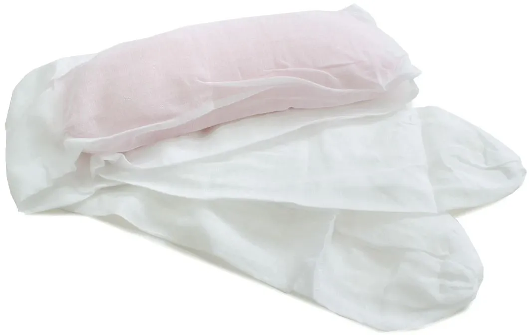 Japanese Women's LONG Obi-Makura (pillow) with Cotton Gauze Belt for Traditional Kimono and Yukata