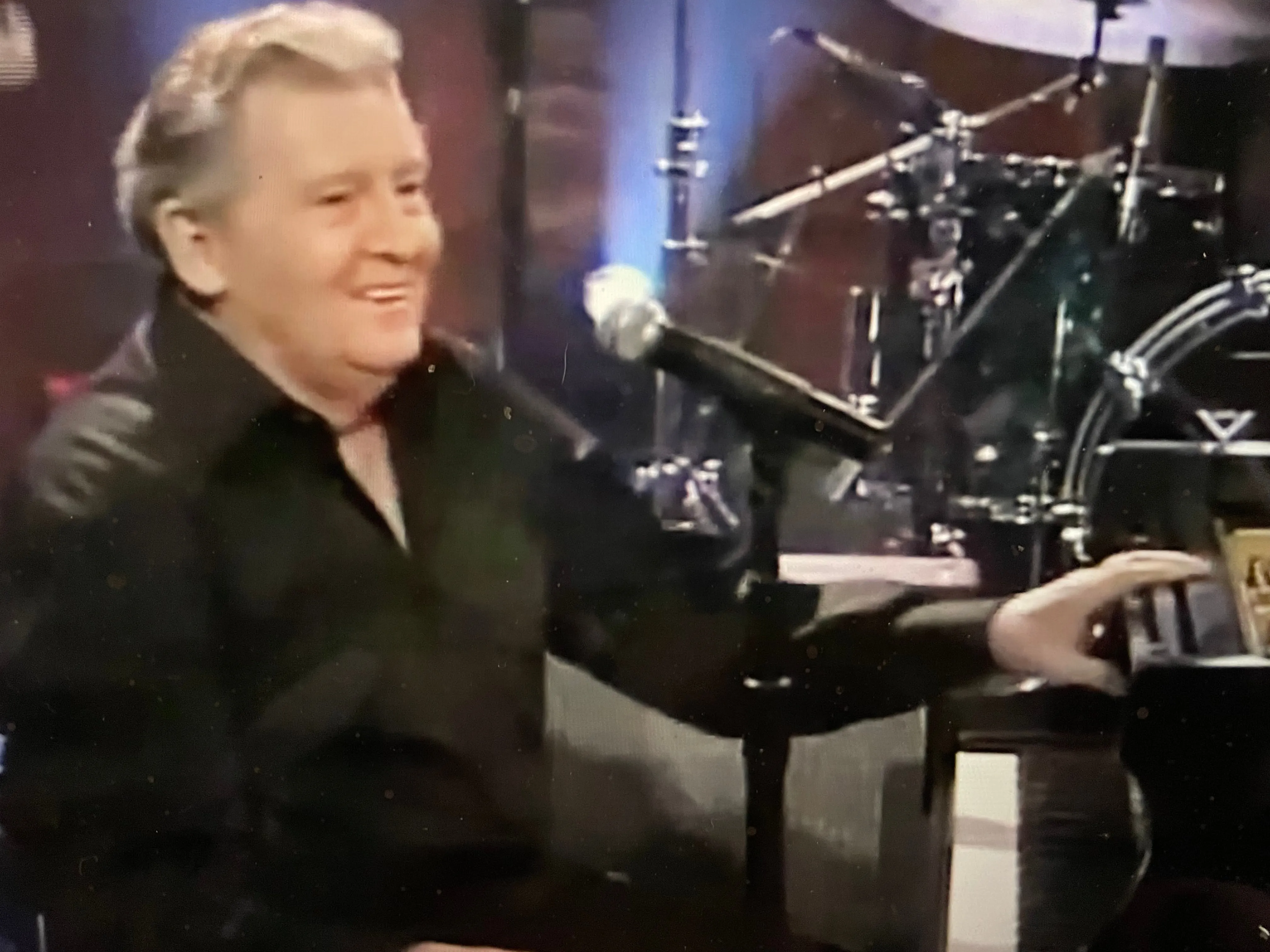Jerry Lee Lewis, Hugo Boss, Stage Worn Shirt, Levis Jeans, (worn together) James Leddy Boots, (Sold Separate)