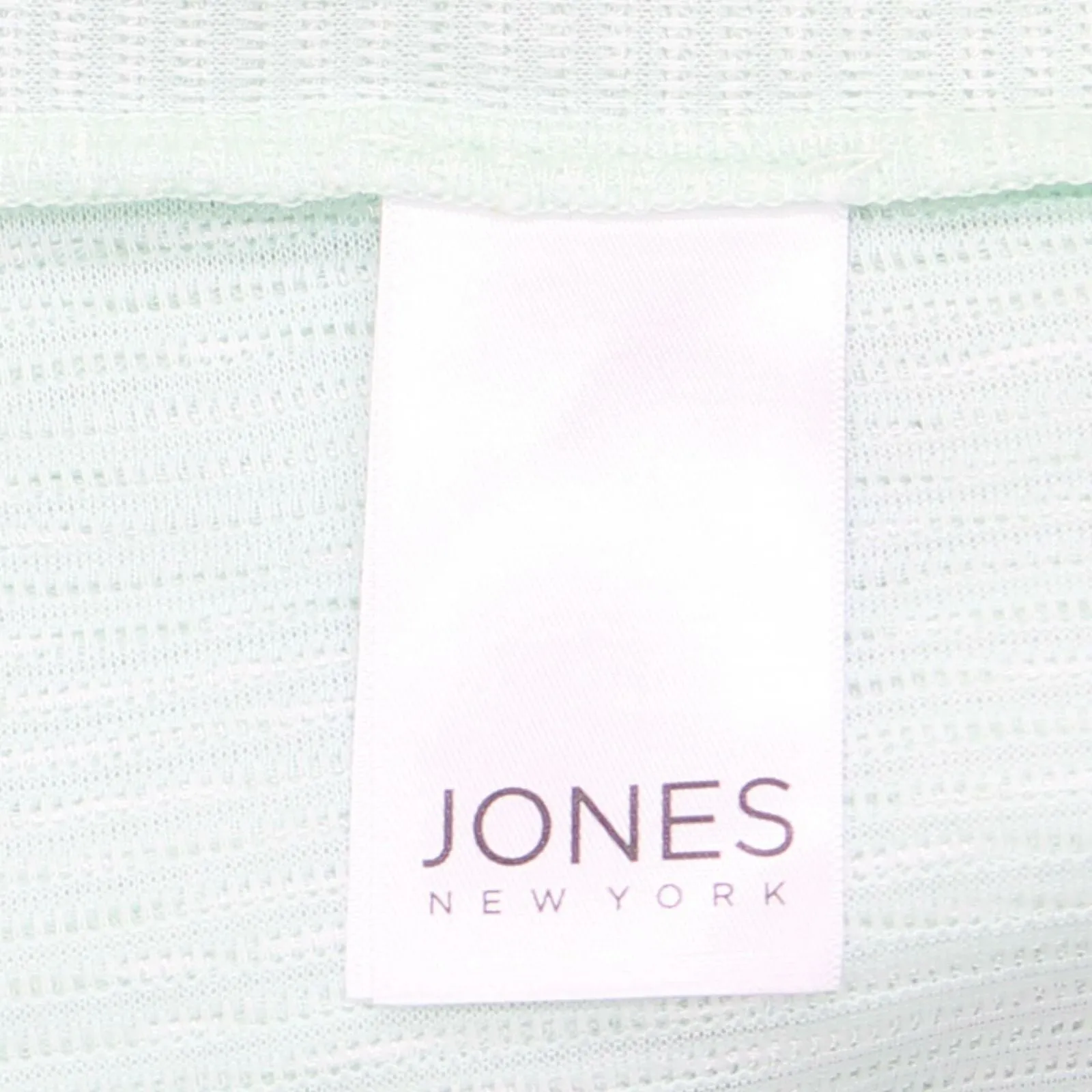 Jones New York Women's V Neck Textured Popover Top Jade Green XL
