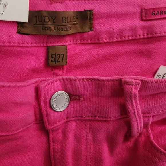 Judy Blue Hot Pink Limited Edition Flare Jeans