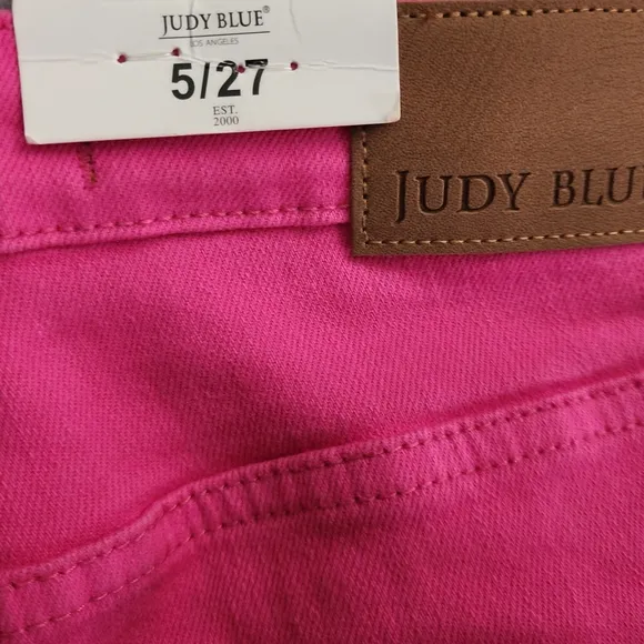 Judy Blue Hot Pink Limited Edition Flare Jeans