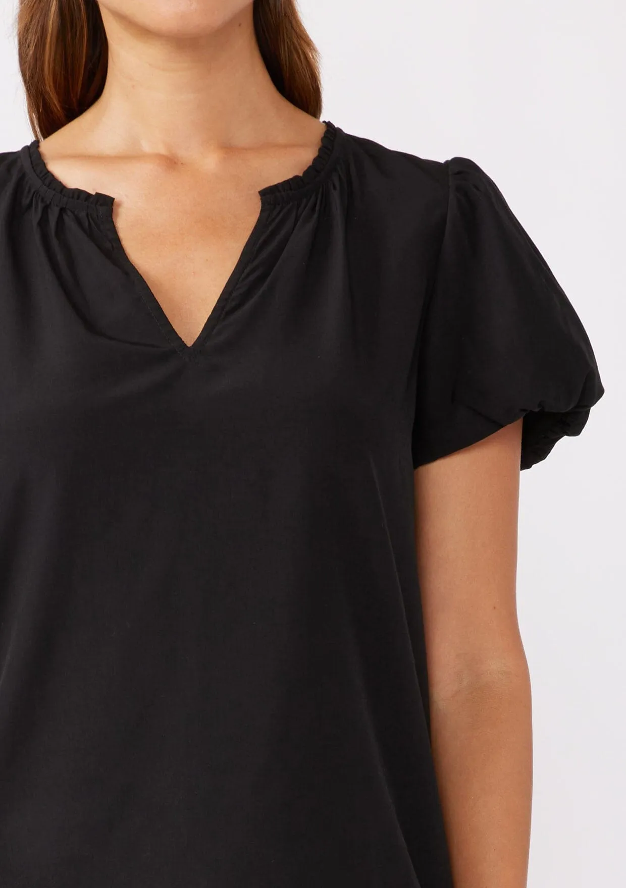 Julieta Bubble Sleeve Top