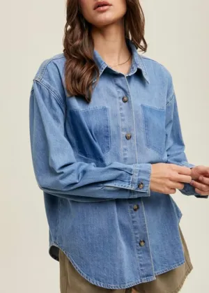 Juno Denim Top