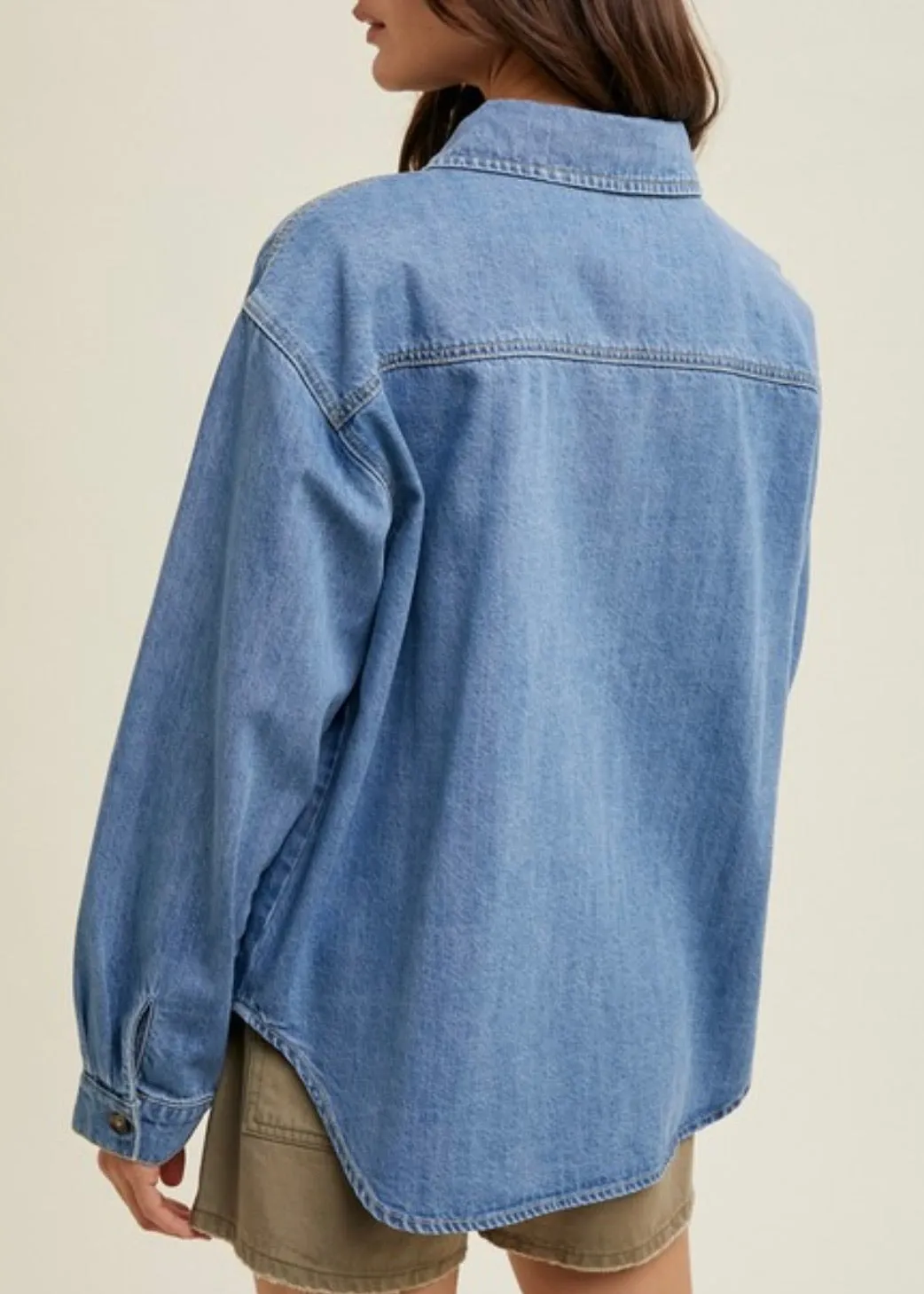 Juno Denim Top