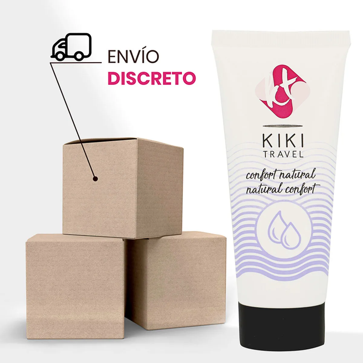 KIKÃ TRAVEL - CONFORT NATURAL LUBRICANT 50 ML