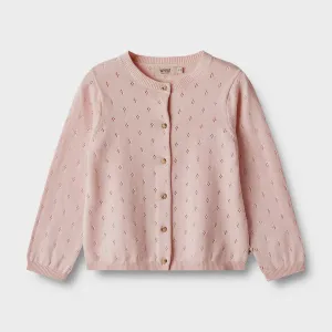 Knit Cardigan Maia in Rose Ballet