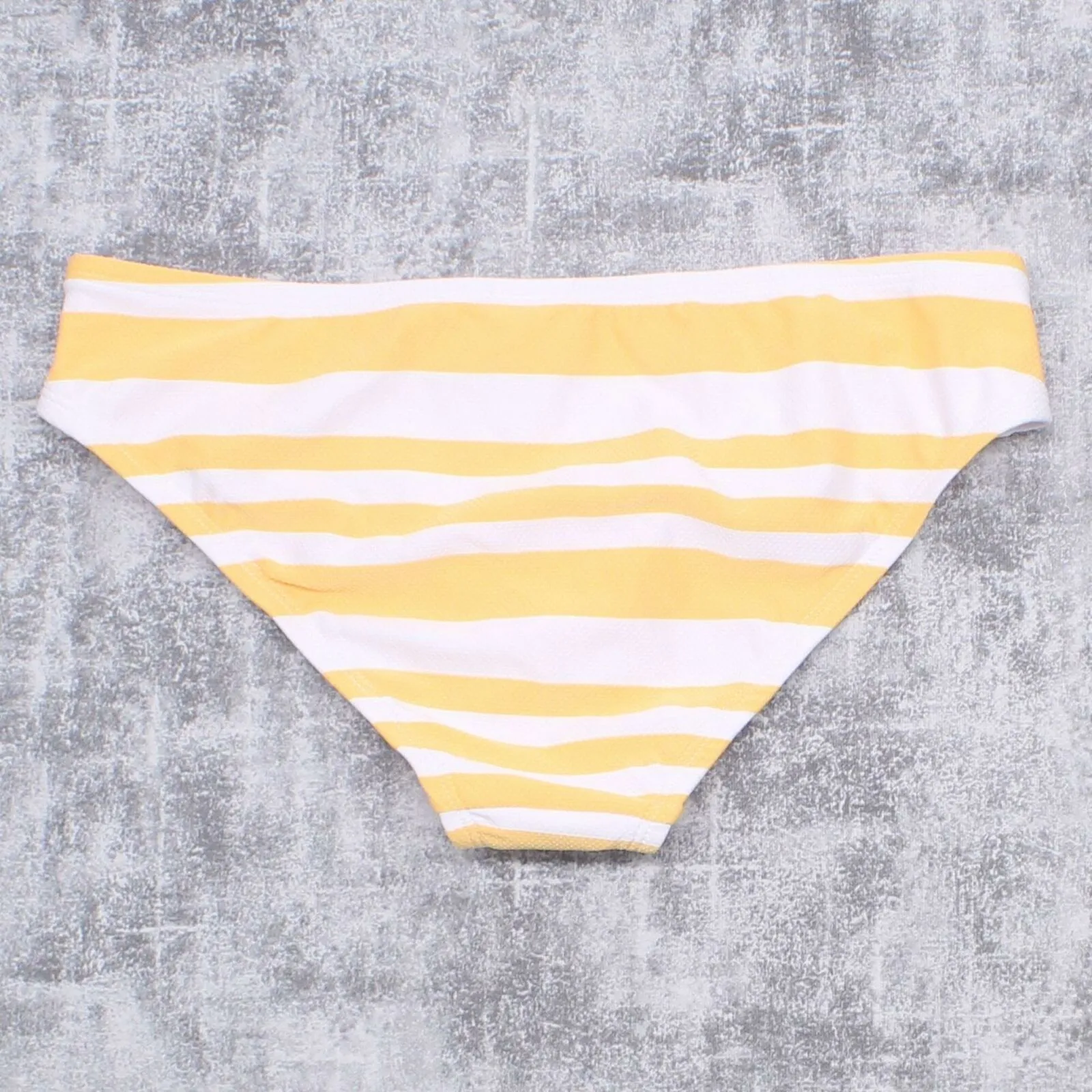 Kona Sol Women's Textured Double Tab High Coverage Bikini Bottom