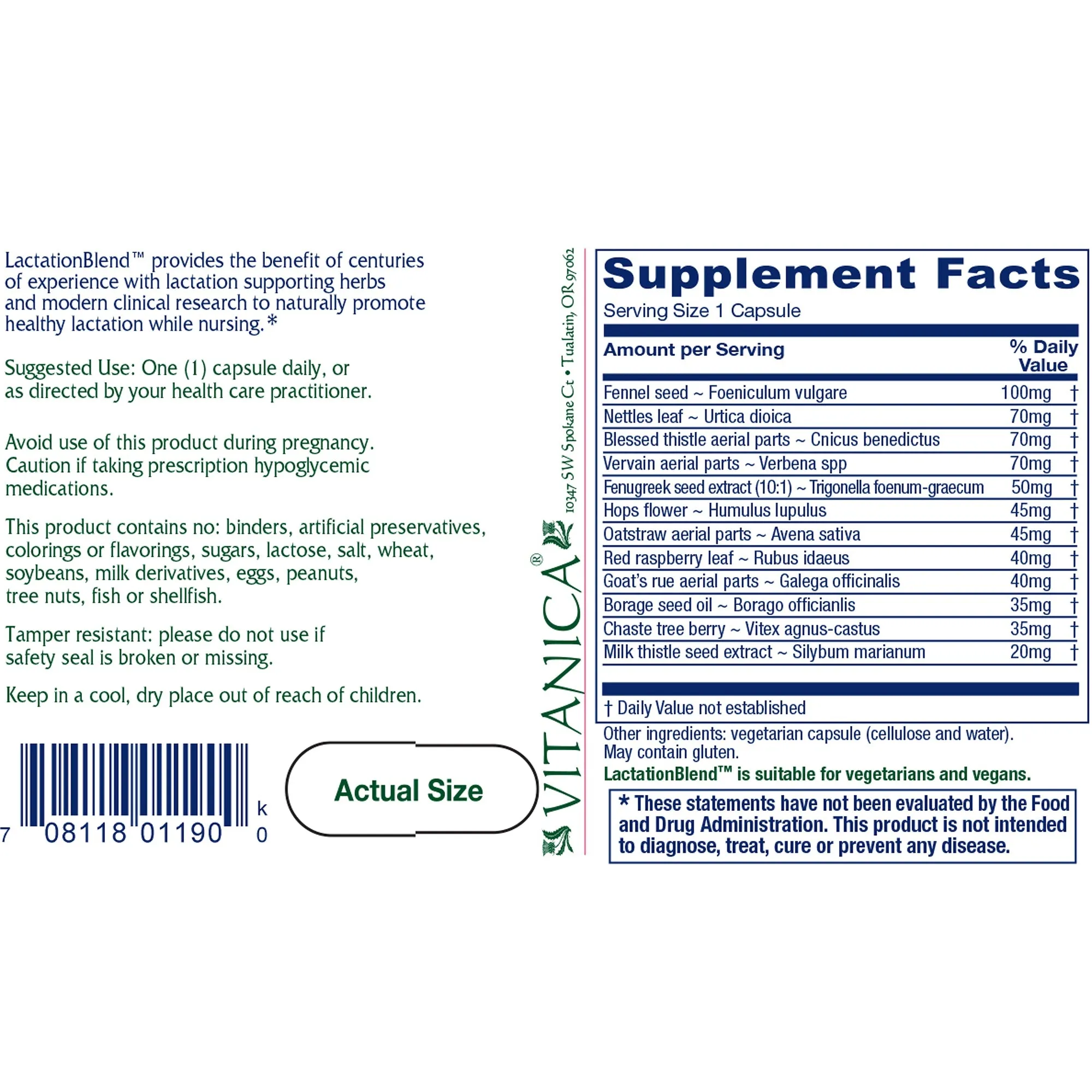 Lactation Blend