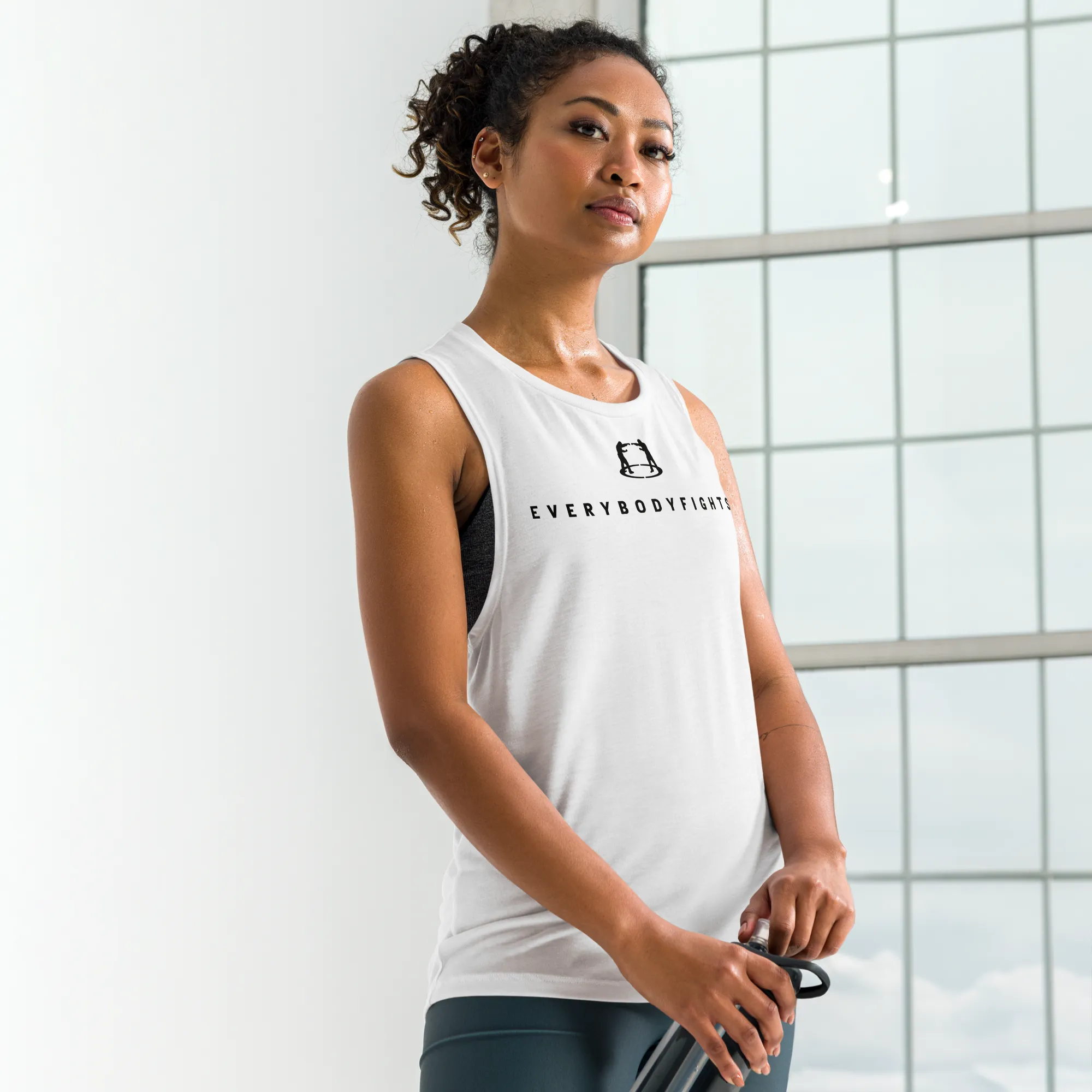 Ladies’ Muscle Tank everybodyfights