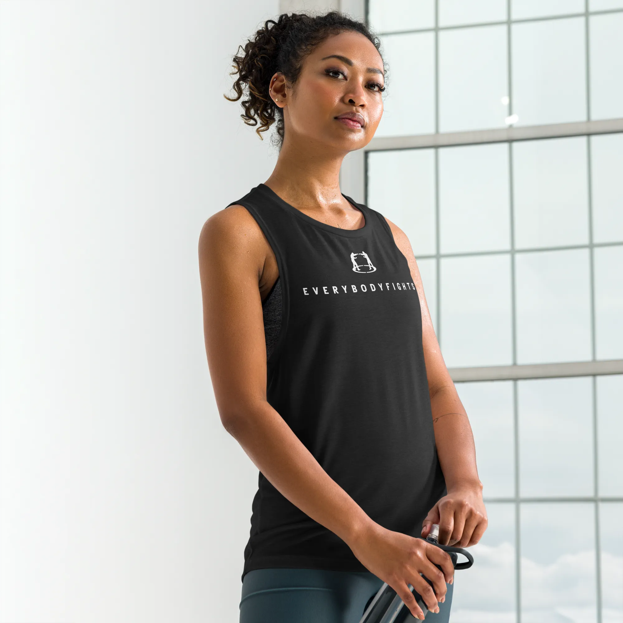 Ladies’ Muscle Tank everybodyfights