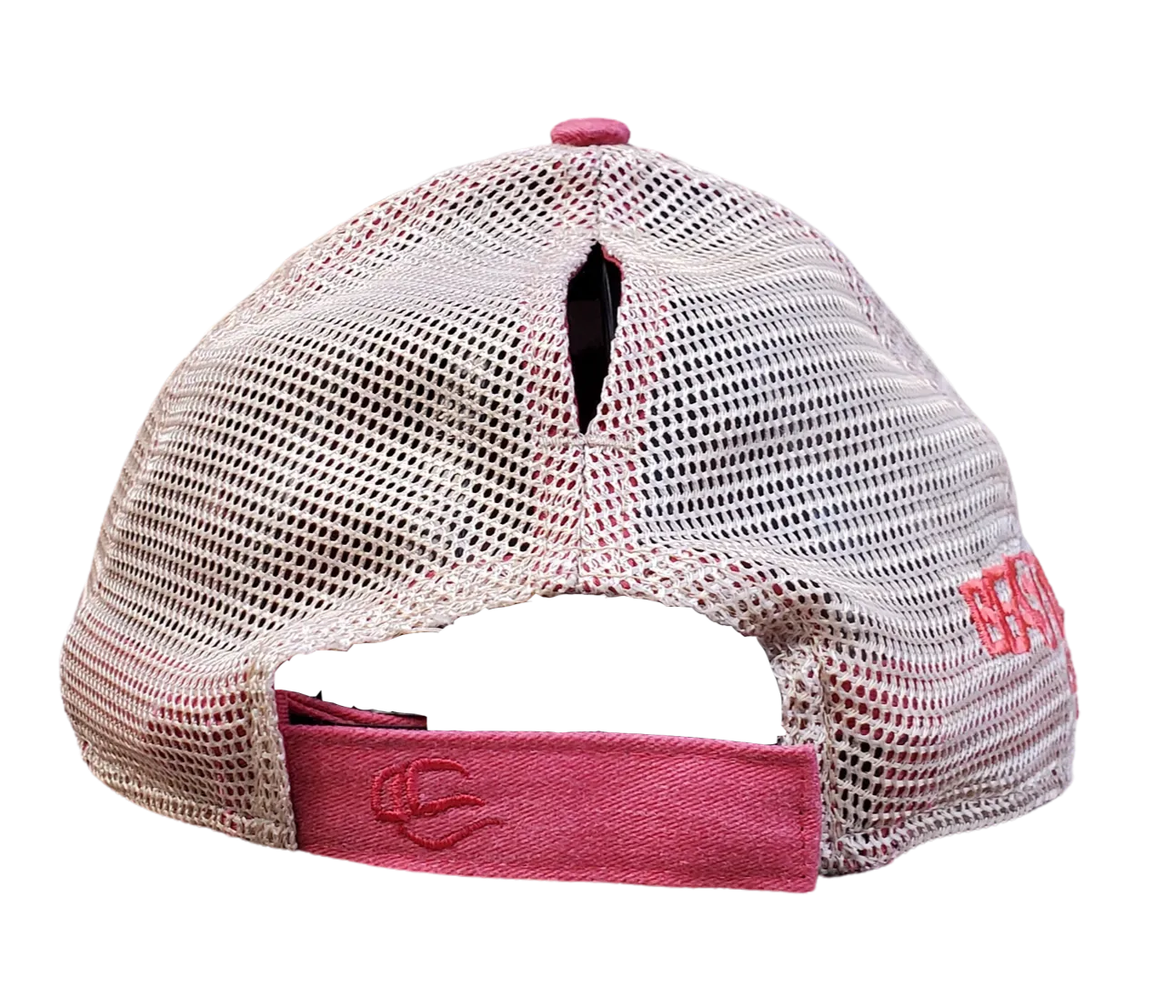 Lady Lioness Trucker Mesh Pony Tail Cap (Navy or Raspberry)