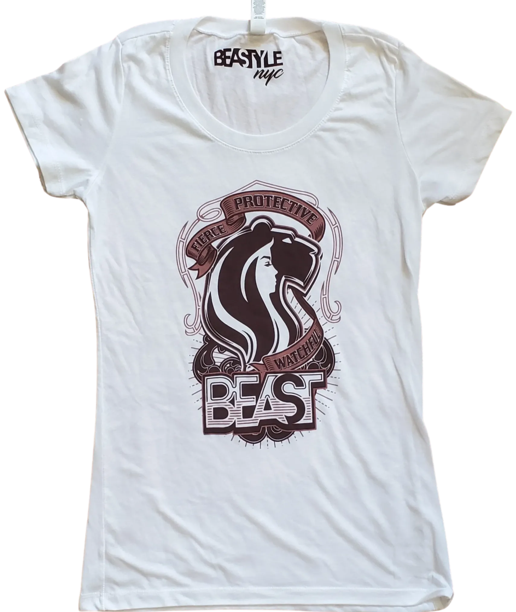 Lady Lioness White T-Shirt