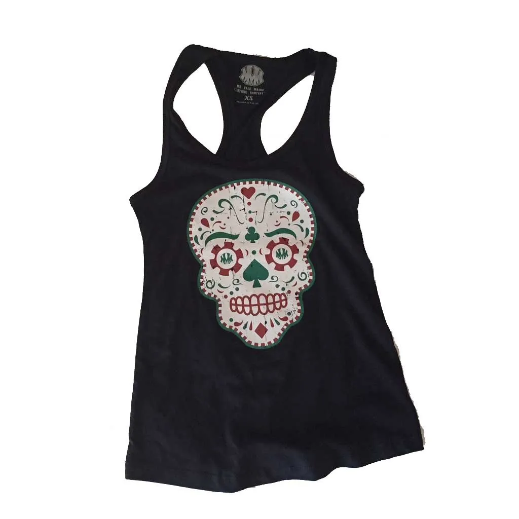 Las Vegas Women's Skull Tank